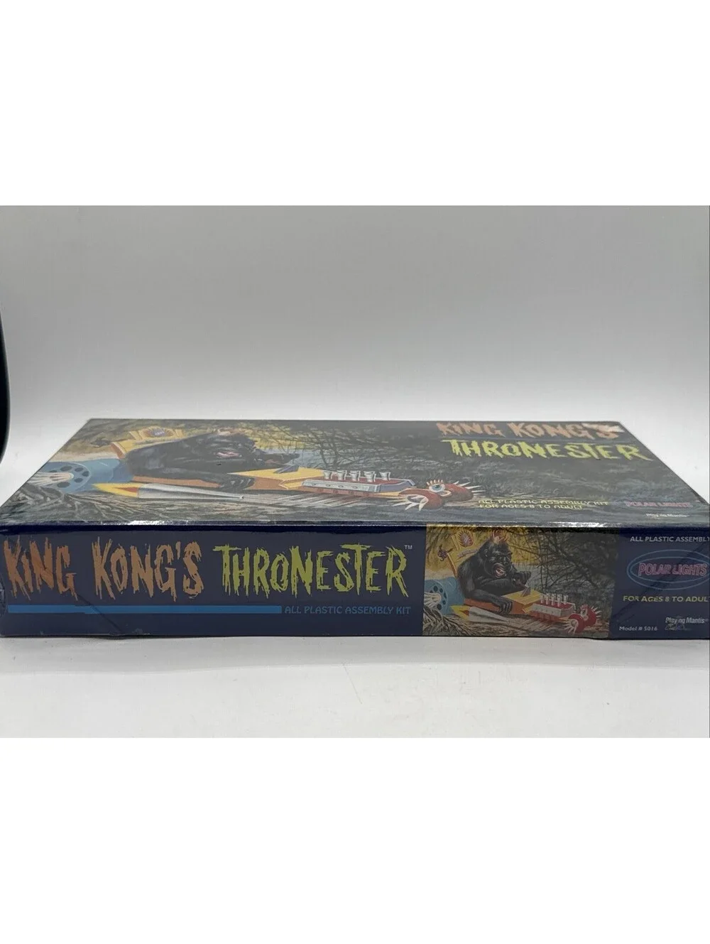 Vintage 1998 Polar Lights King Kong’s Thronester Plastic Model Kit #5016 Sealed
